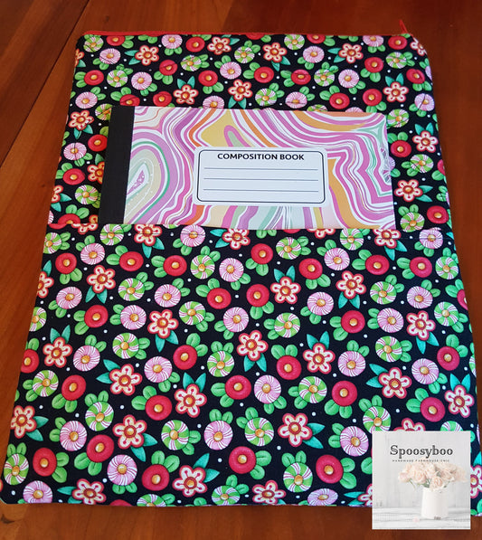 Floral iPad Pro 12.9/13" Laptop Sleeve: Padded Zipper Case (etsy image id: 1683343642)