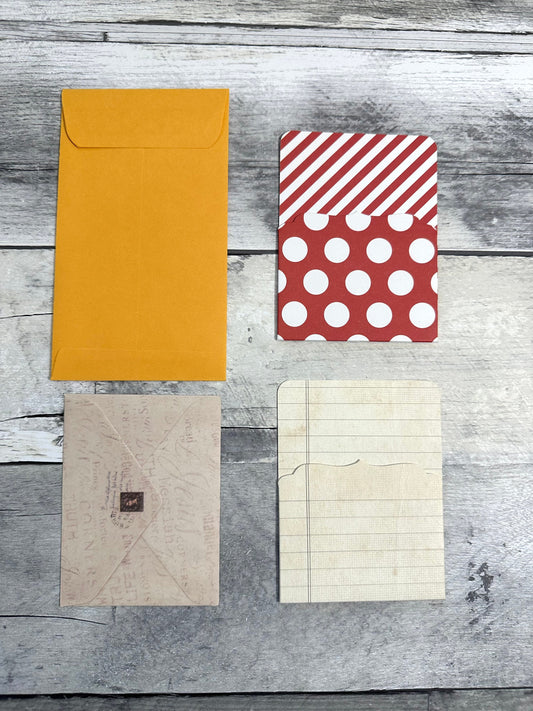 Bags and envelopes ephemera set of 12 (etsy image id: 6121071934)