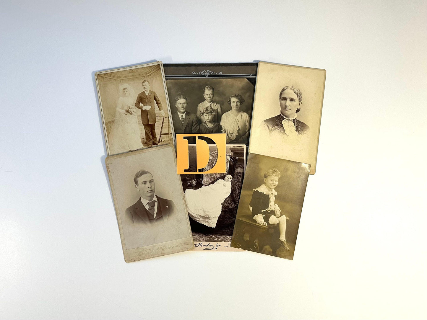 Antique photographs sets (etsy image id: 7760609444)