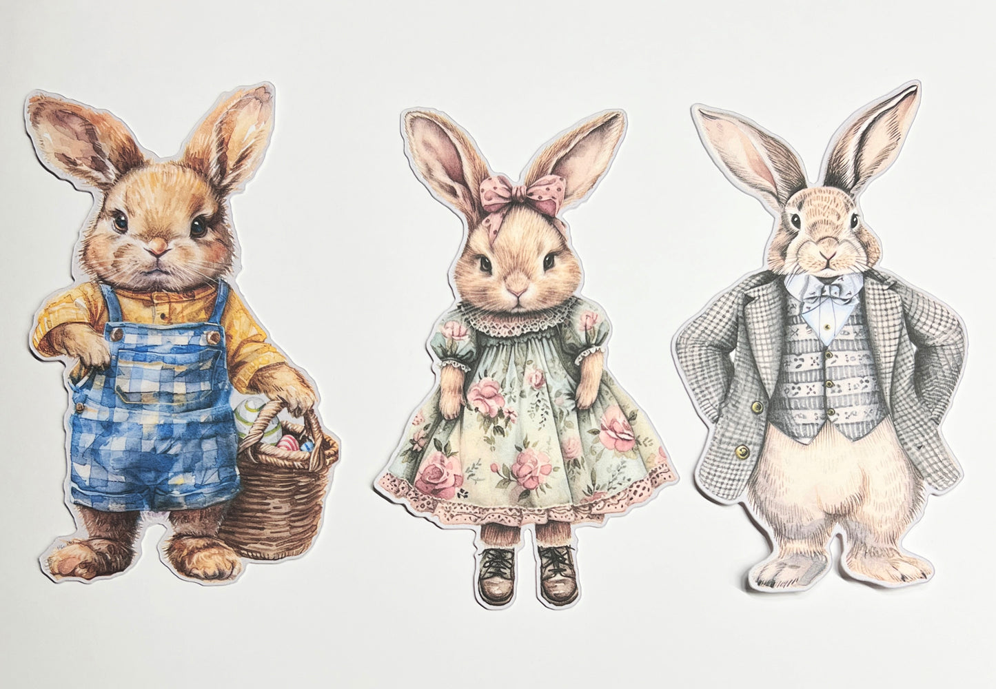 Victorian Bunny Rabbits