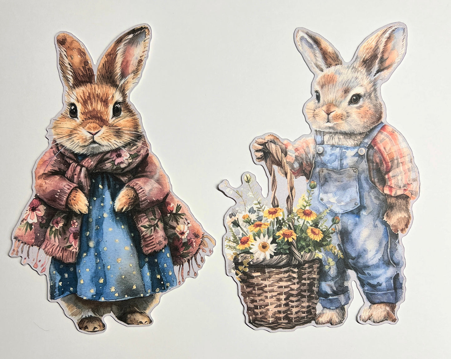 Victorian Bunny Rabbits