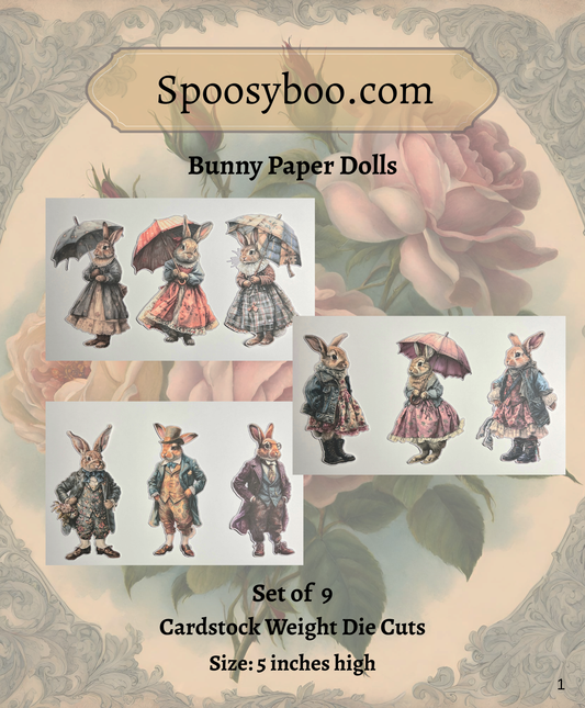 Victorian Bunny Rabbits