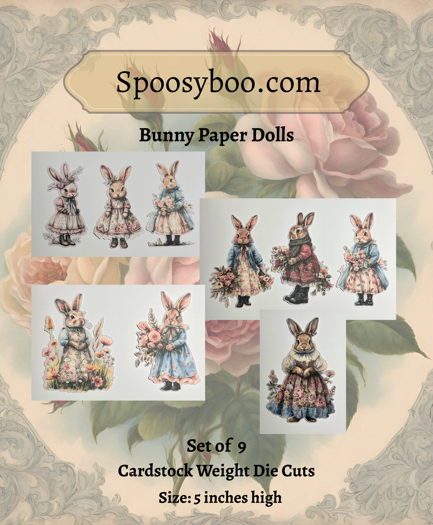 Victorian Bunny Rabbits