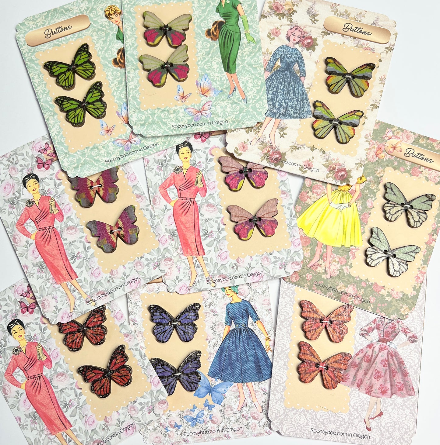 Butterfly Buttons