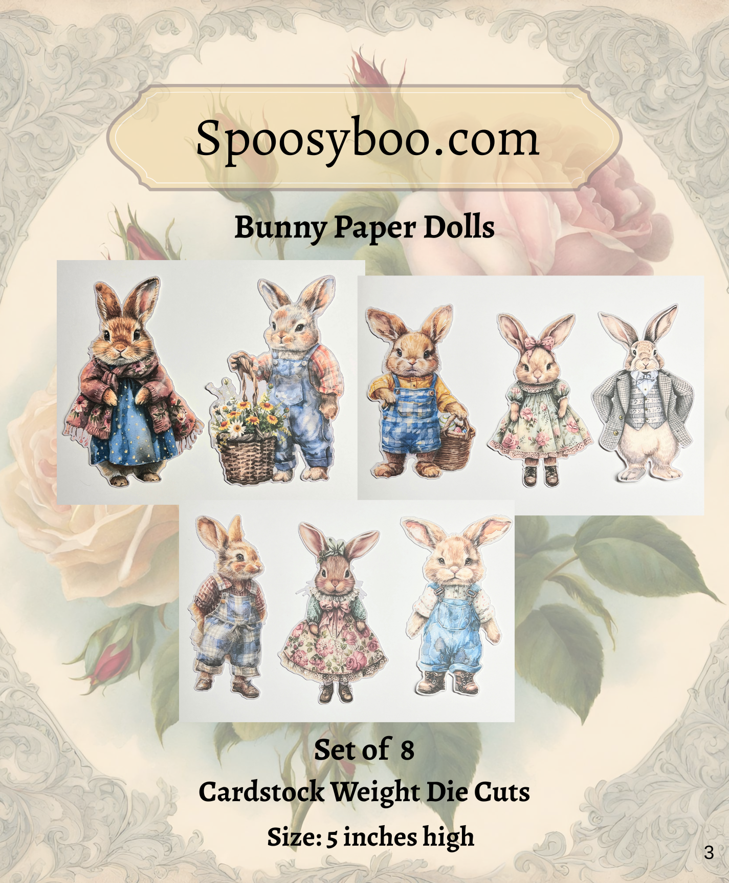 Victorian Bunny Rabbits