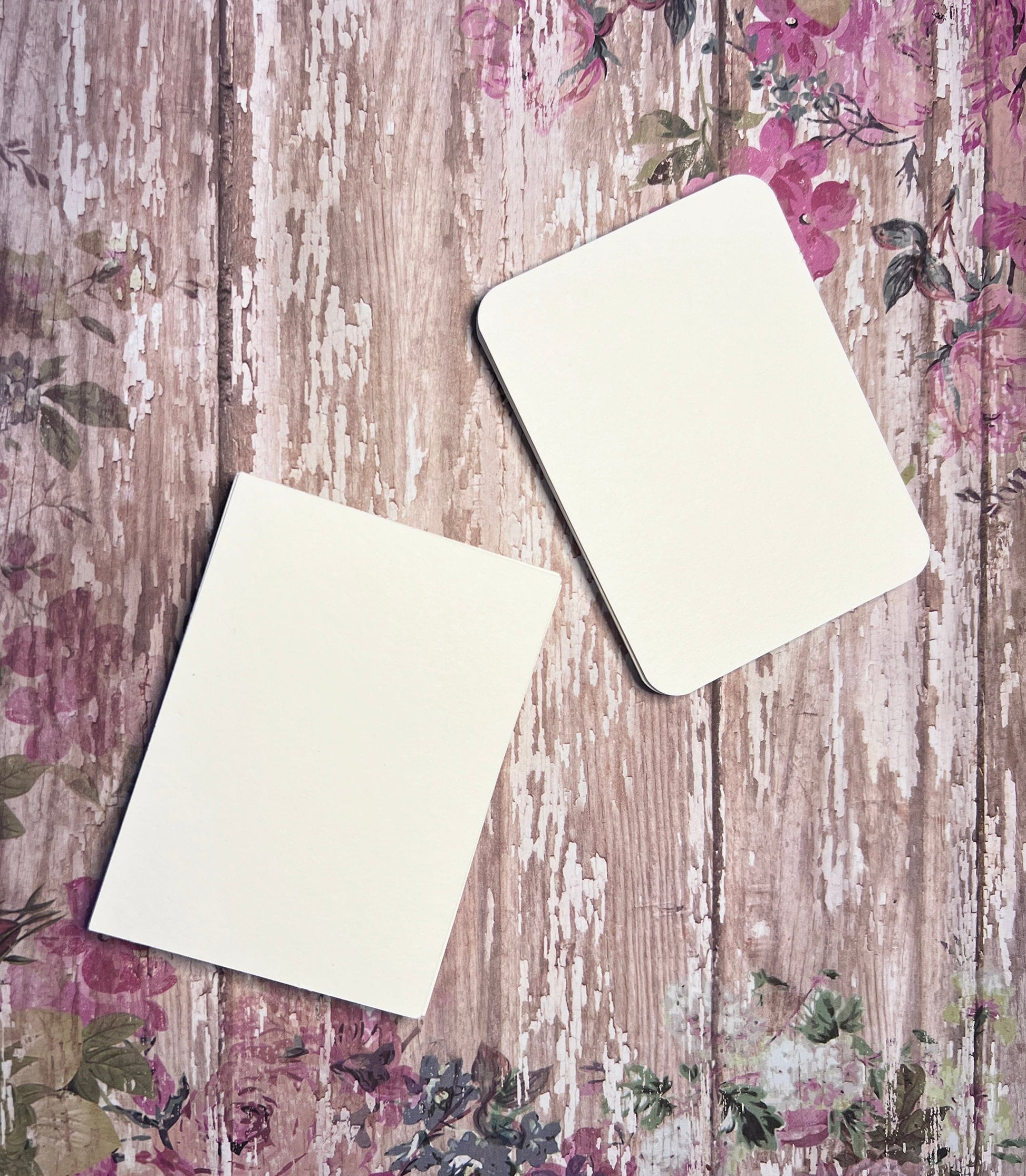 rounded corner 140# watercolor paper artist cards (etsy image id: 3984686666)