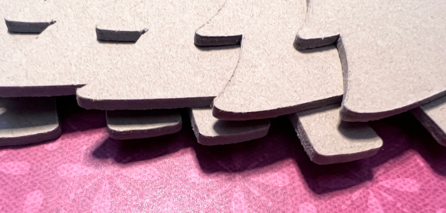 Tree Chipboard blanks 2mm thick, set of 6 (etsy image id: 4401080661)