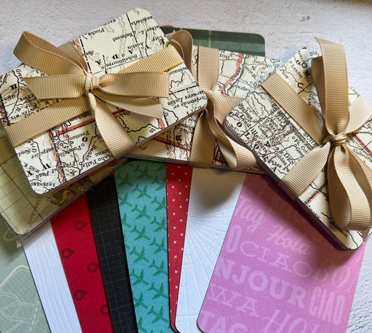 Travel Planner Cards: 18-Piece Journaling Set (etsy image id: 4885879172)