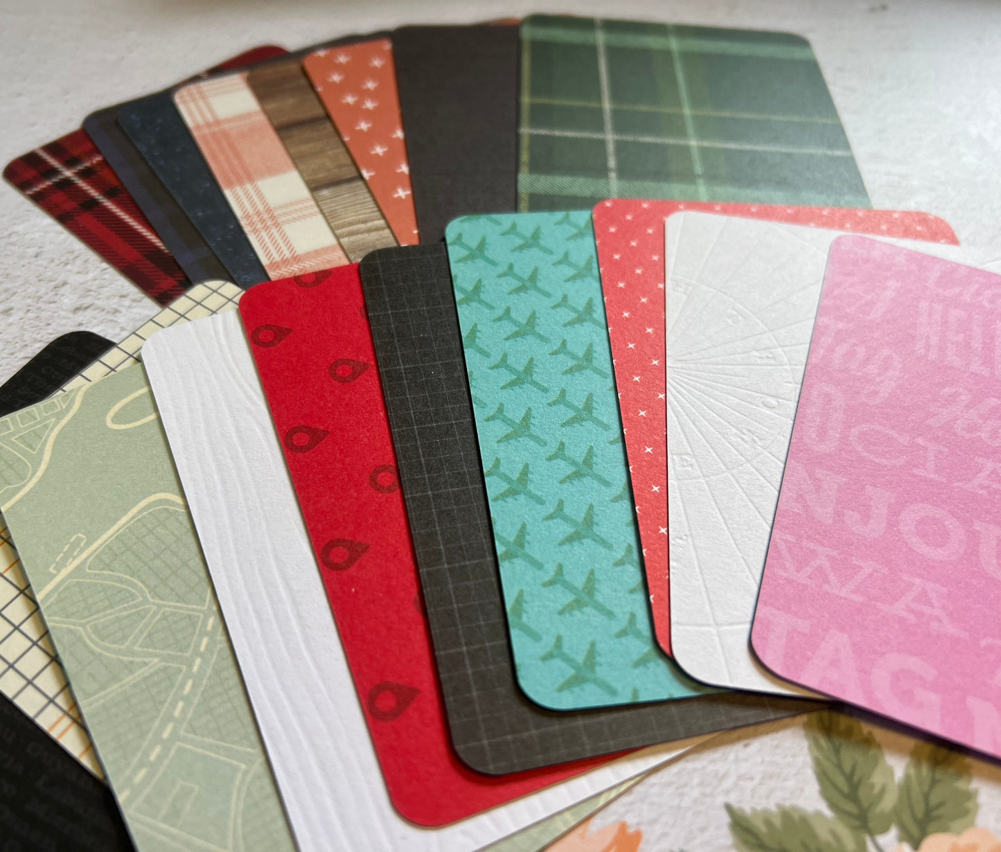 Travel Planner Cards: 18-Piece Journaling Set (etsy image id: 4934126417)