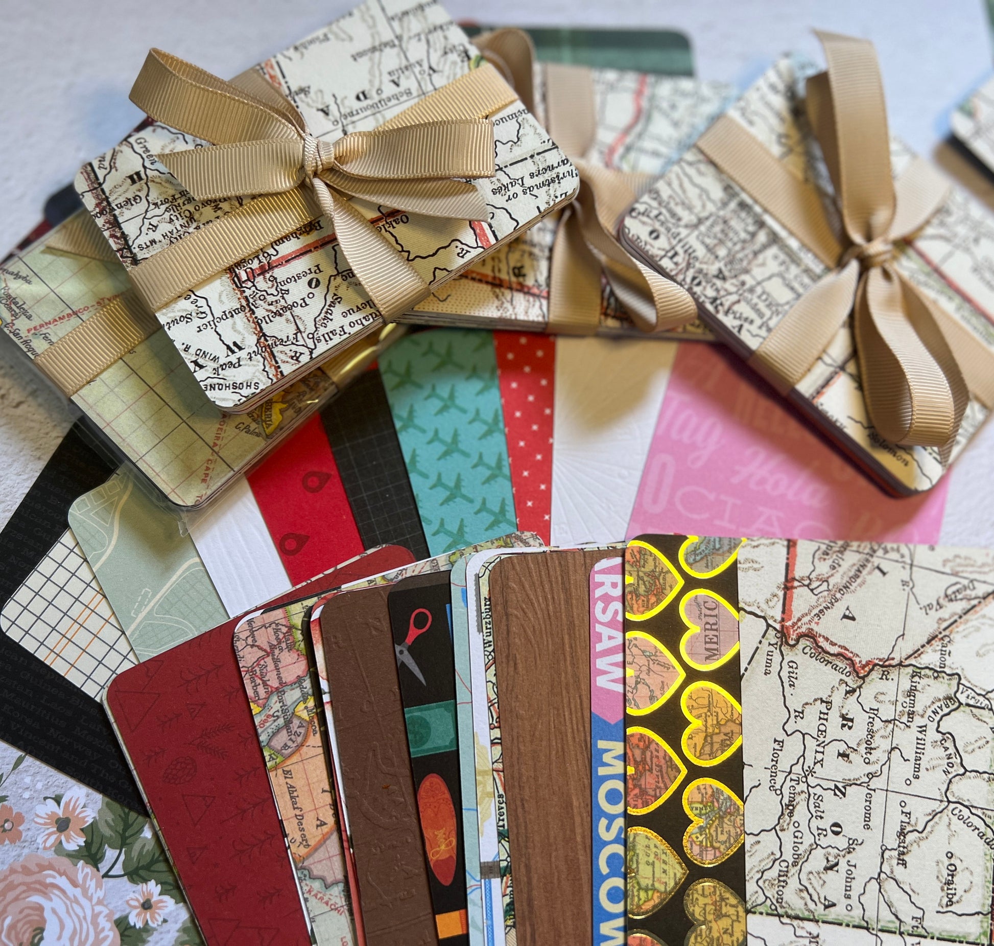 Travel Planner Cards: 18-Piece Journaling Set (etsy image id: 4934151139)