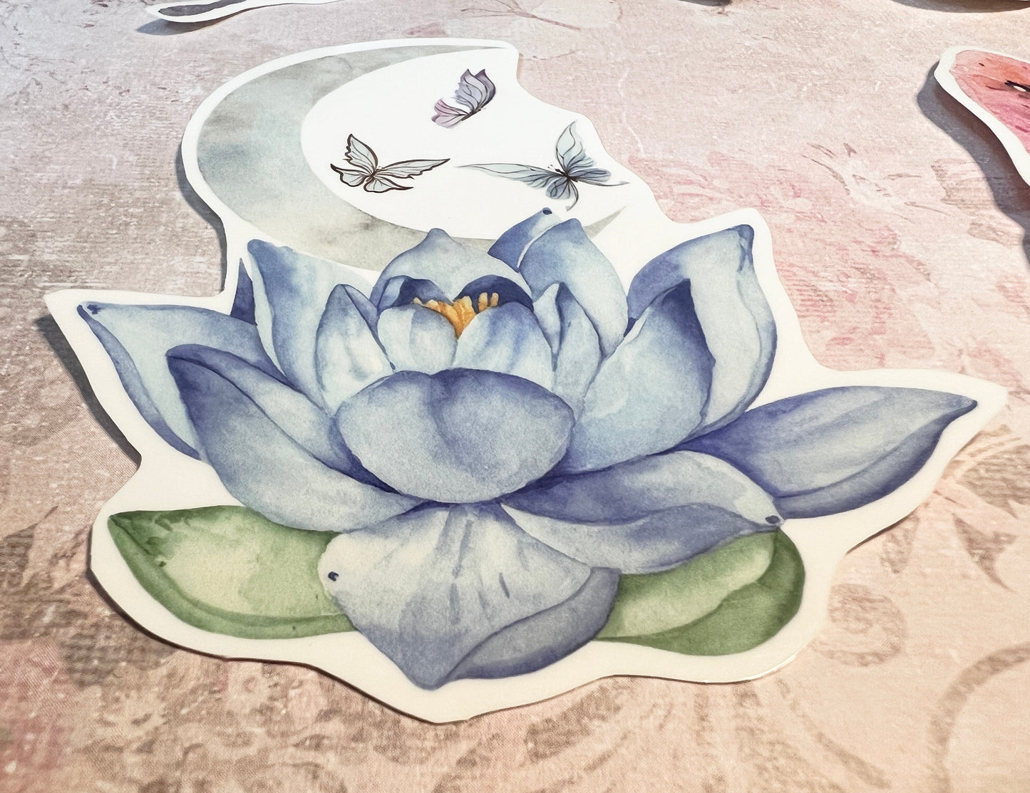 Set of 4 larger Butterfly Garden stickers, coated with peel off back (etsy image id: 5590706992)
