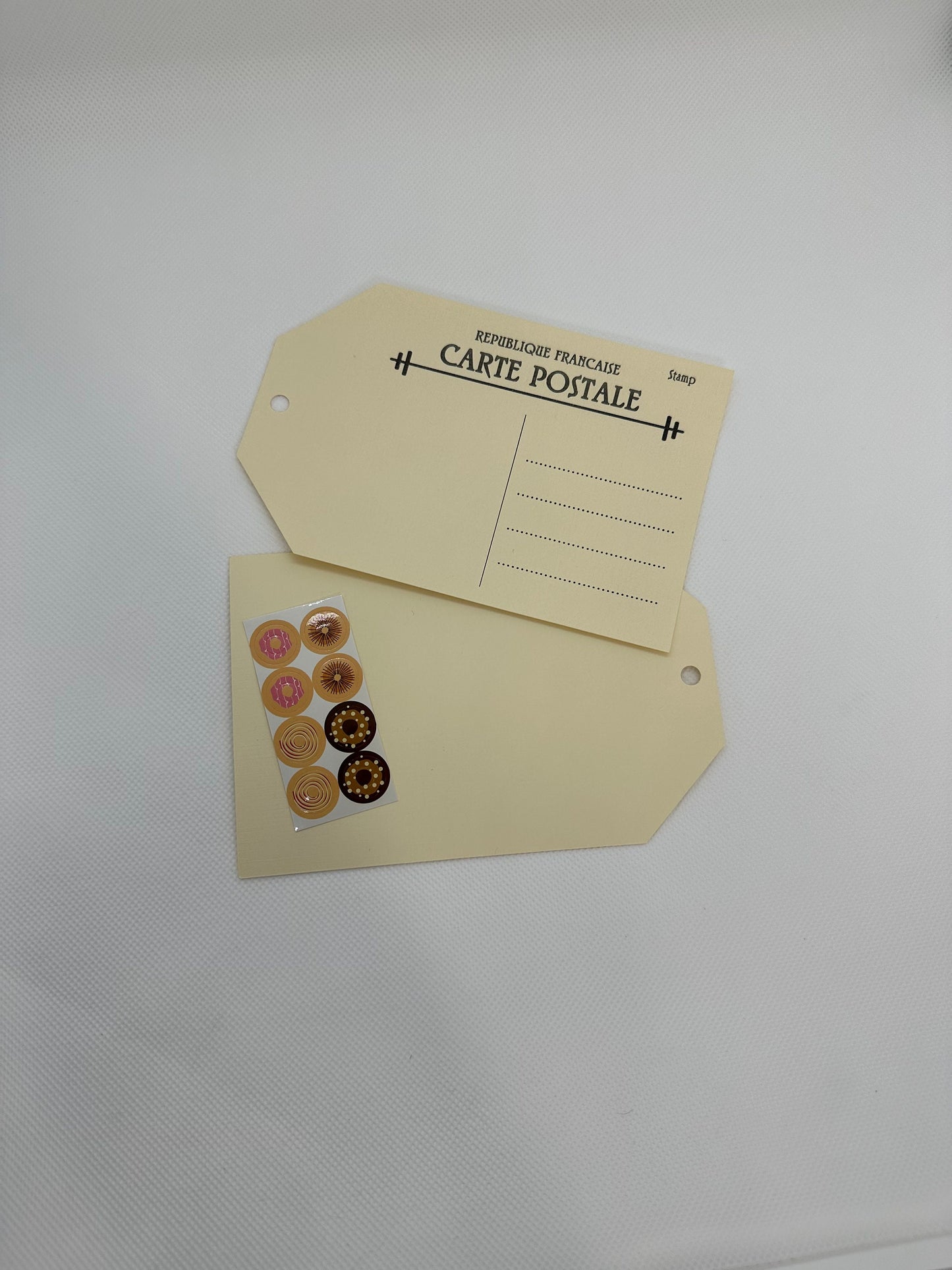 Linen Texture Postcard Tags: DIY Art Cardstock (4x6) (etsy image id: 5898073383)