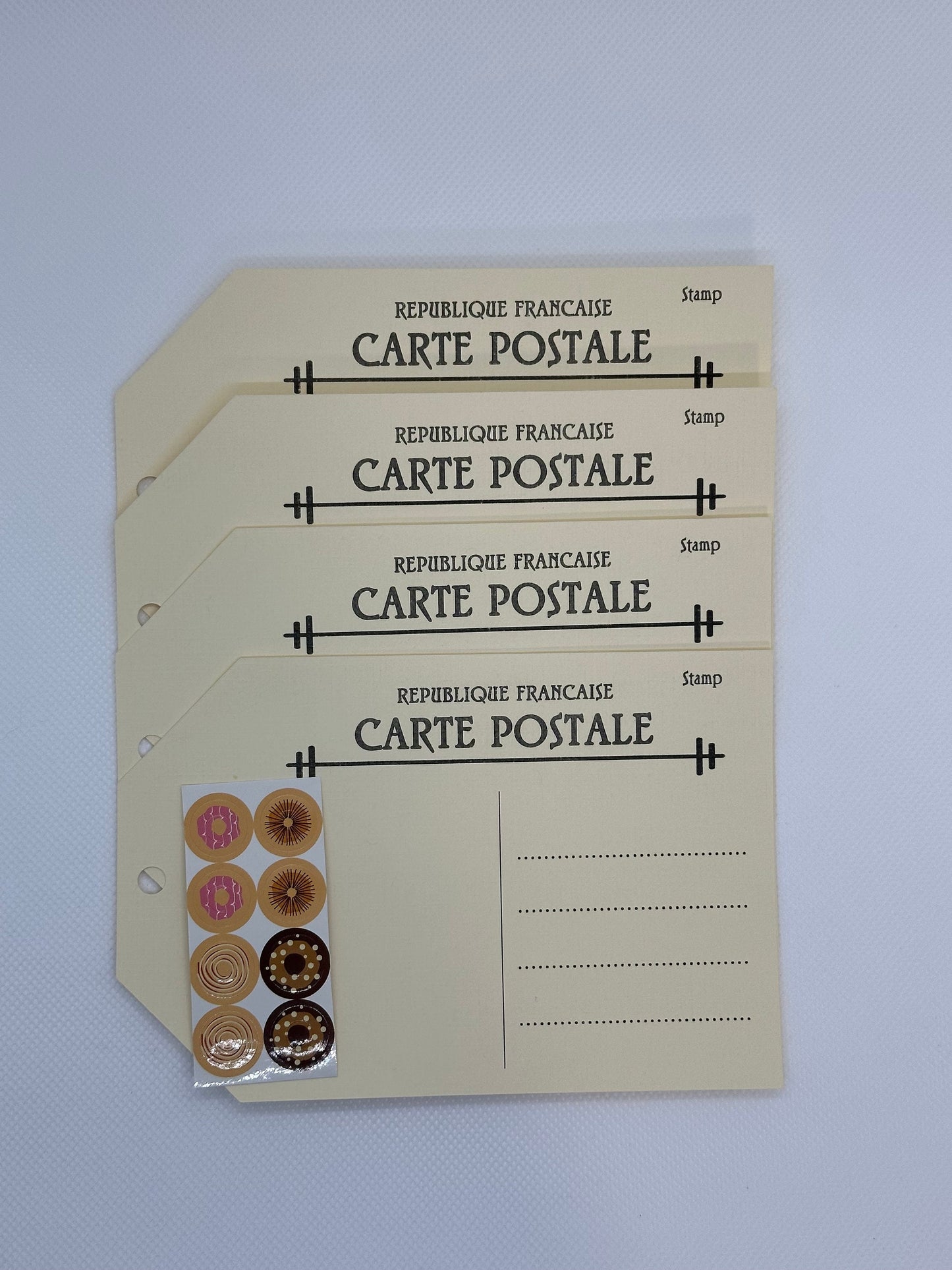 Linen Texture Postcard Tags: DIY Art Cardstock (4x6) (etsy image id: 5898073403)
