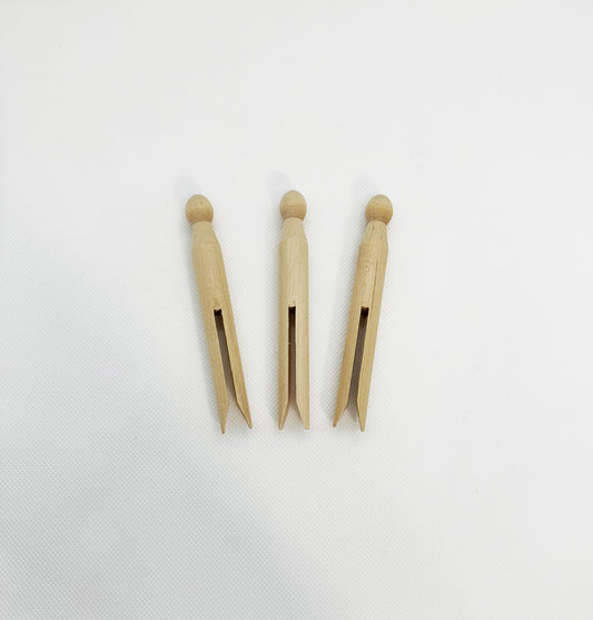 Wooden Clothespins or Clothes Pegs for crafting (etsy image id: 6695534570)
