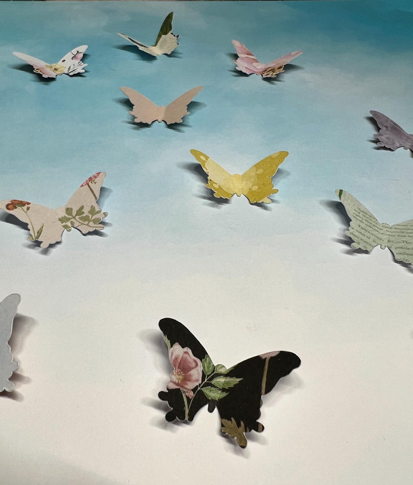 Small Paper Butterflies: Scrapbooking Embellishments (55 Pieces) (etsy image id: 6723085142)
