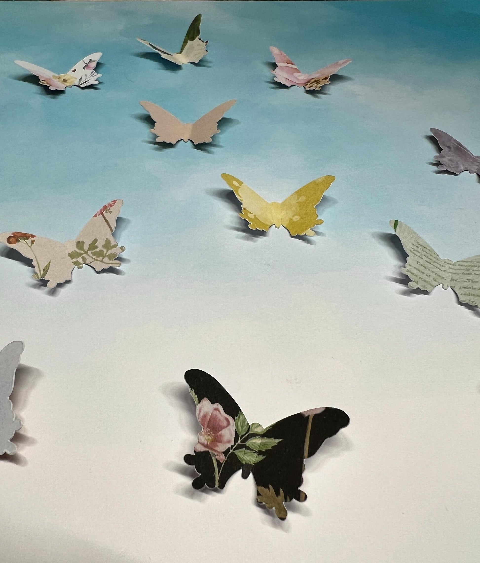 Small Paper Butterflies: Scrapbooking Embellishments (55 Pieces) (etsy image id: 6723085142)