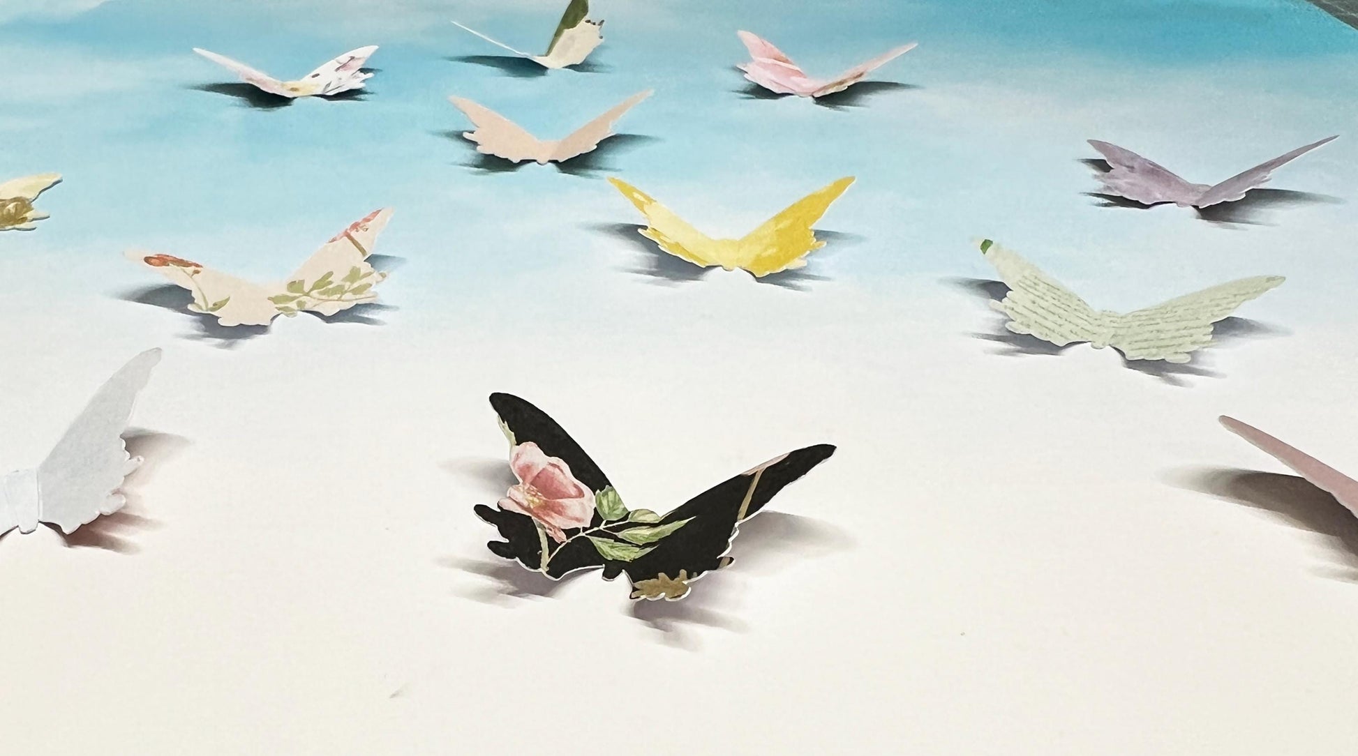 Small Paper Butterflies: Scrapbooking Embellishments (55 Pieces) (etsy image id: 6723085768)