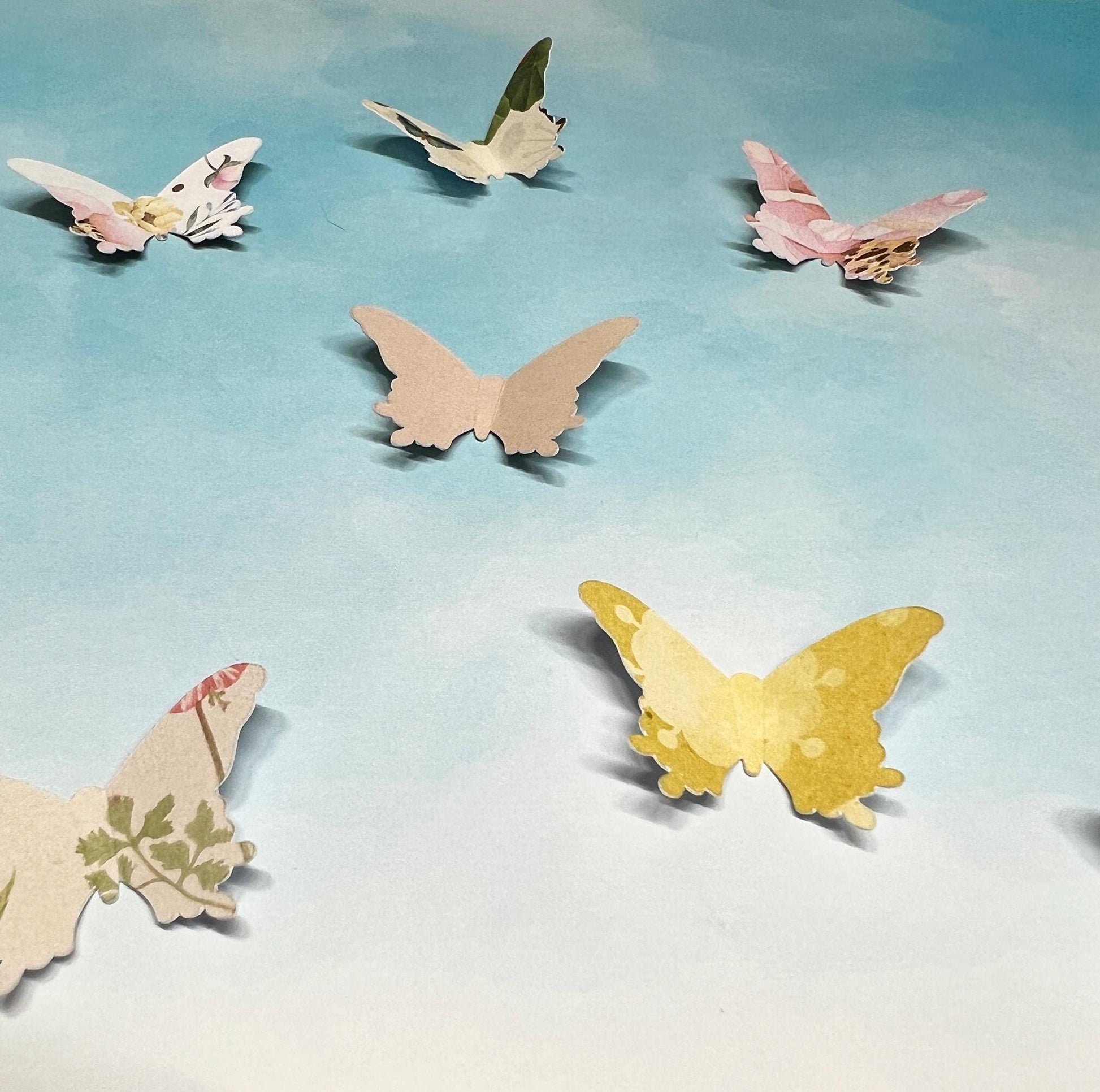 Small Paper Butterflies: Scrapbooking Embellishments (55 Pieces) (etsy image id: 6771157869)