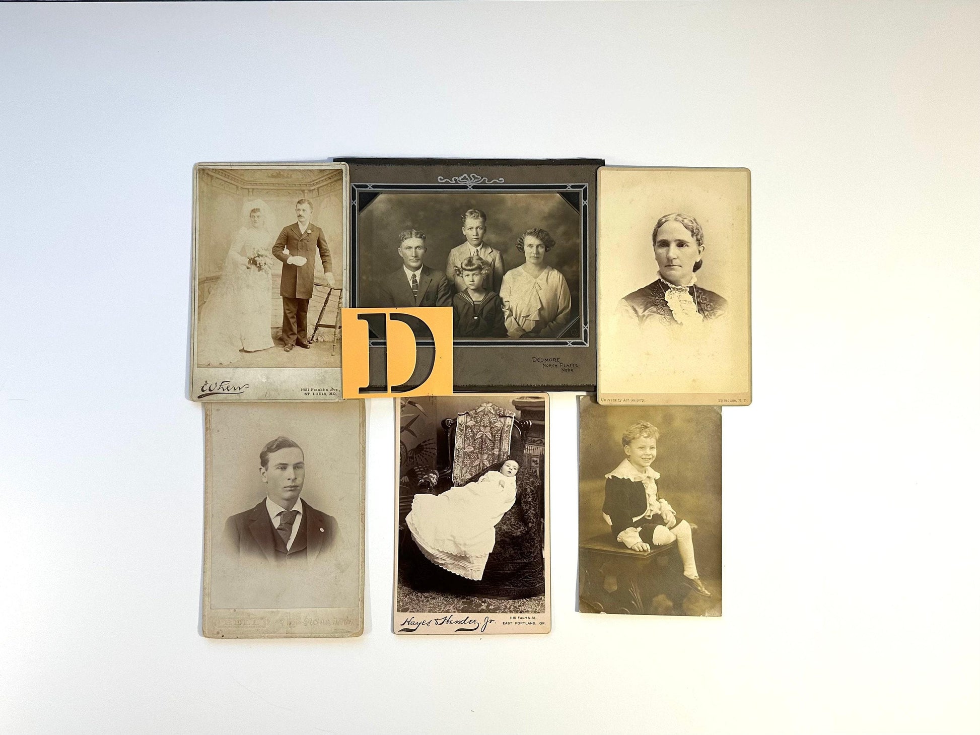 Antique photographs sets (etsy image id: 7760609150)