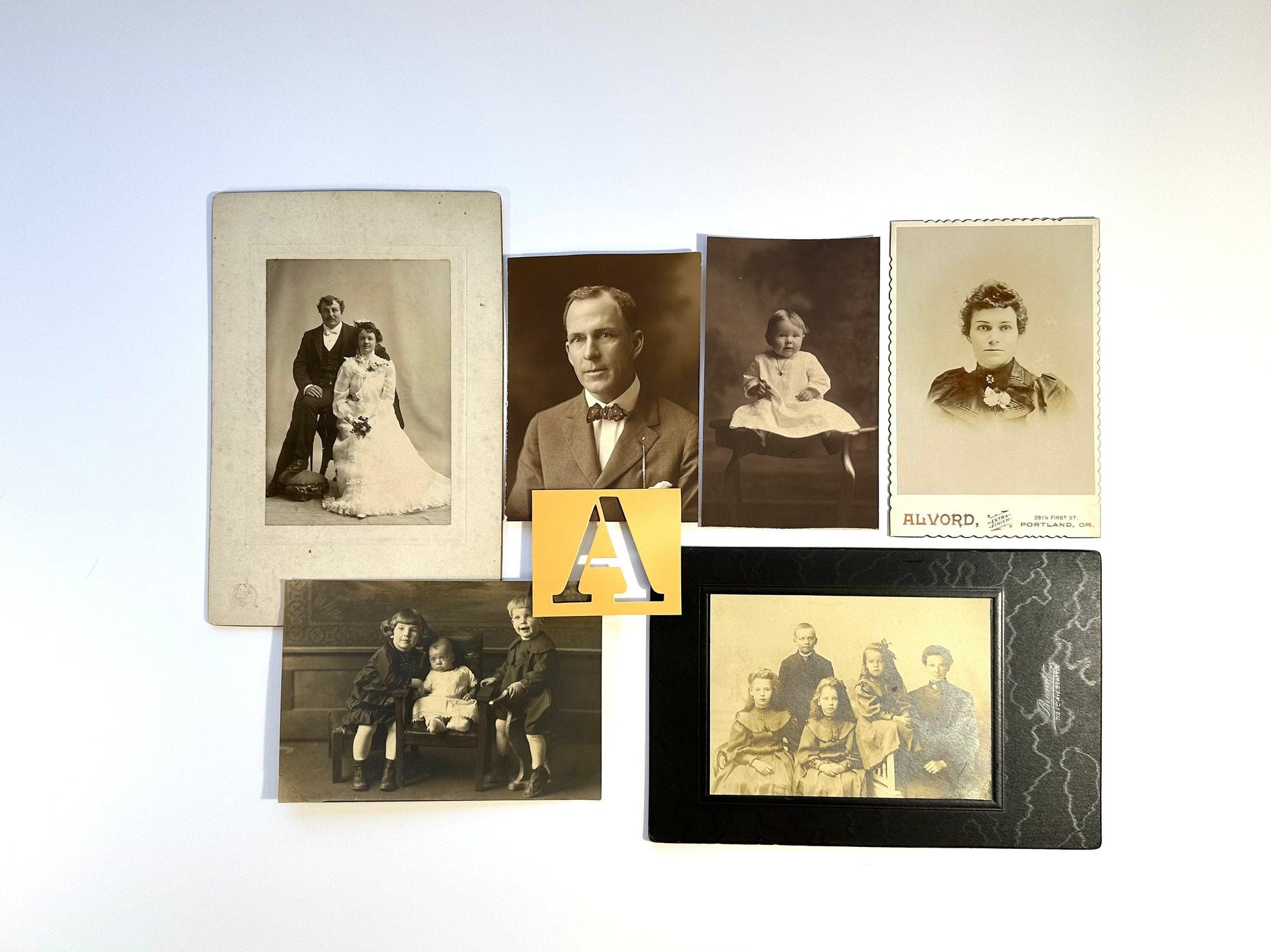 Antique photographs sets (etsy image id: 7760609264)