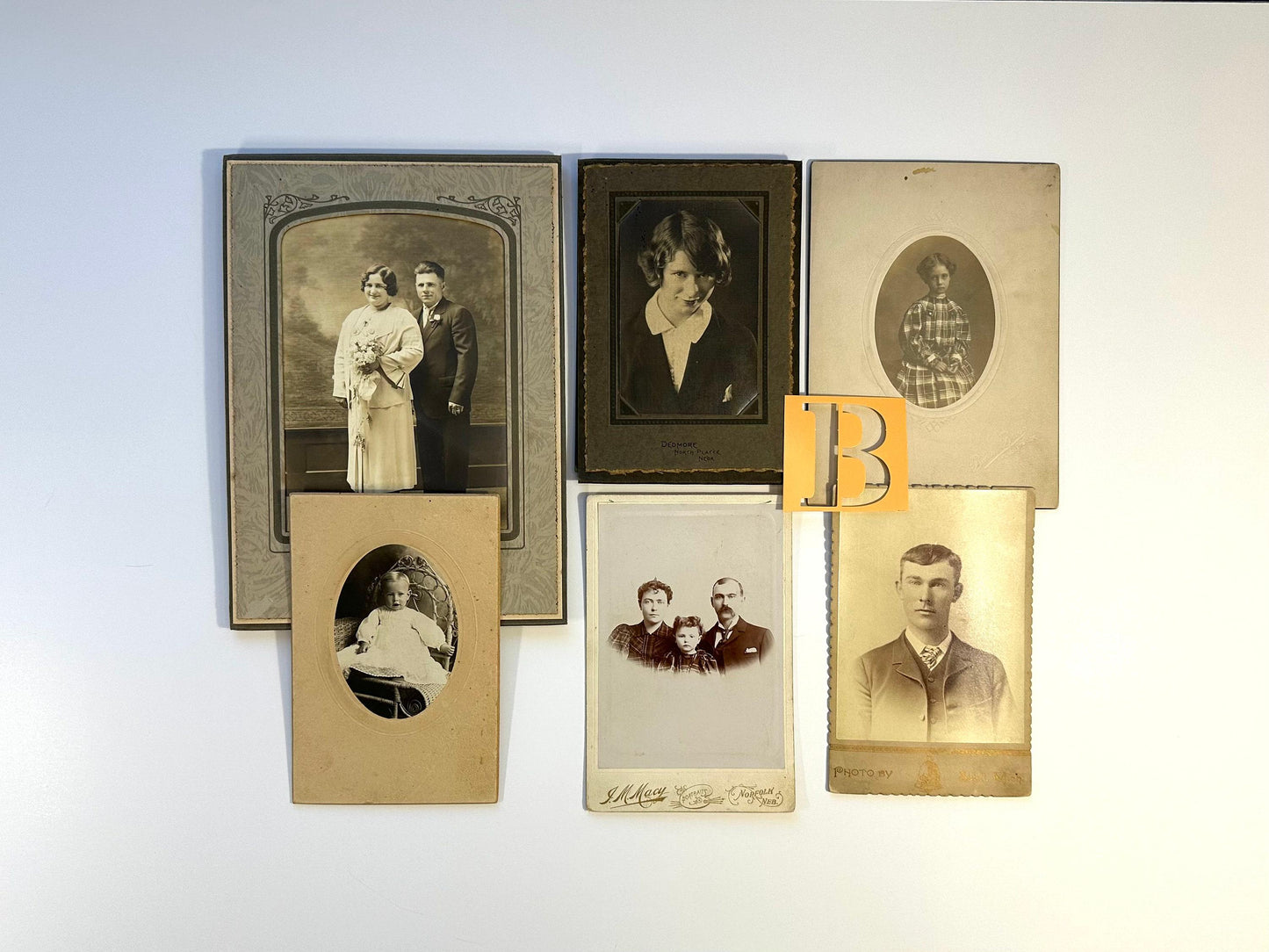 Antique photographs sets (etsy image id: 7760609346)
