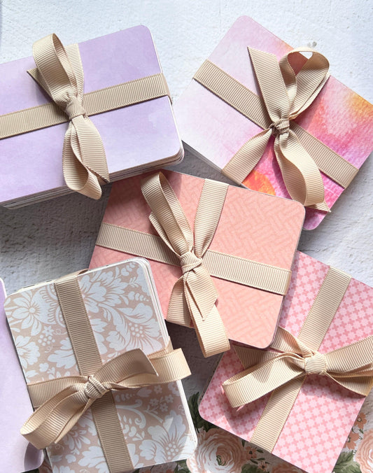 Planner / Journal Cards - 50 3x4 inch Cards with Rounded Corners and Unique Prints on cardstock (etsy image id: 7760618414)