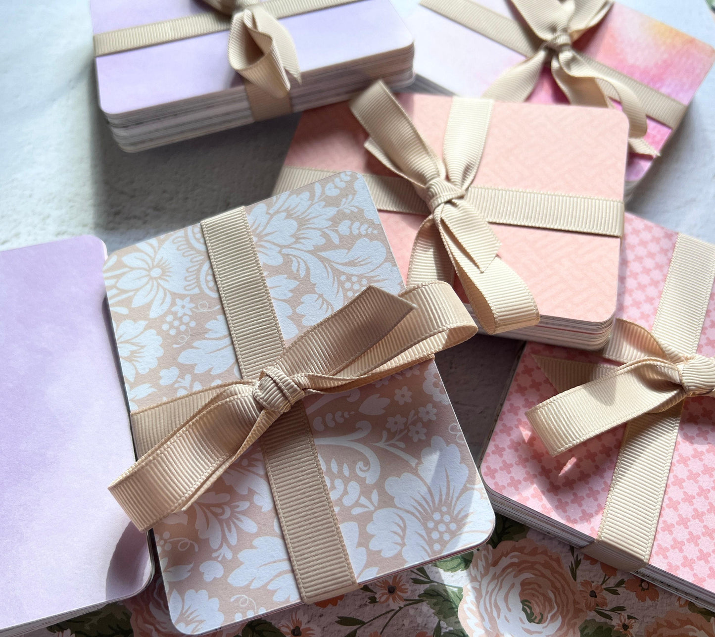 Planner / Journal Cards - 50 3x4 inch Cards with Rounded Corners and Unique Prints on cardstock (etsy image id: 7760618712)