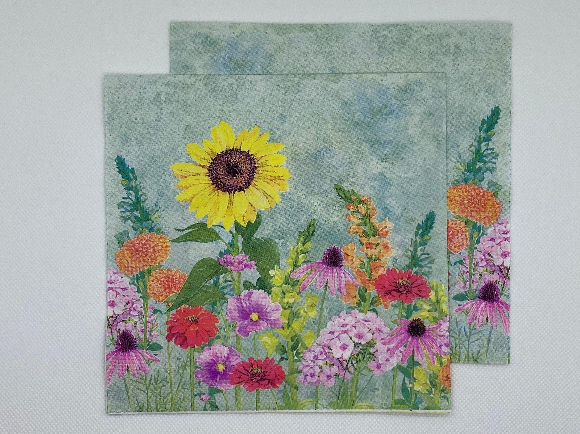 Floral Paper Napkins: Decoupage, Collage, Art Journal - 14 Pack (etsy image id: 7760620122)