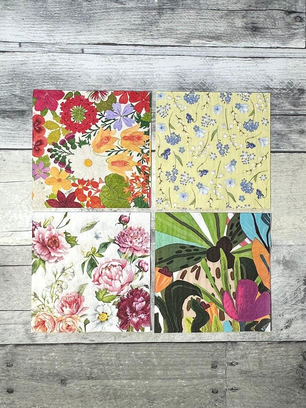 Collage Napkins set of 10 (etsy image id: 7760674708)