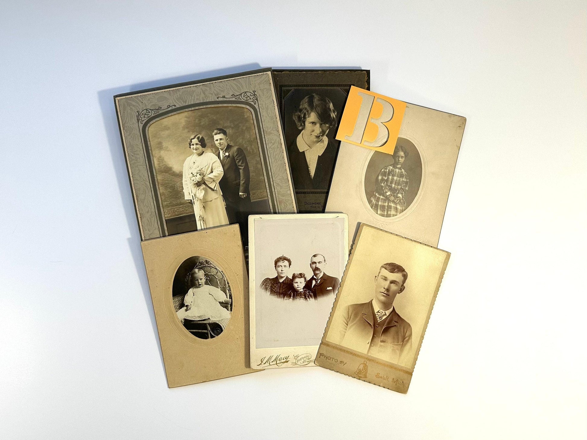Antique photographs sets (etsy image id: 7808556471)