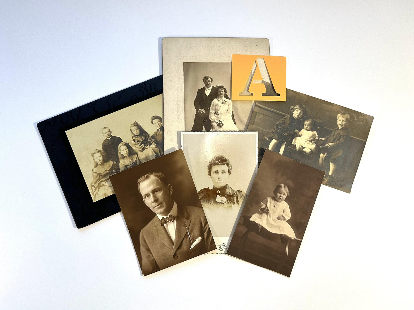 Antique photographs sets (etsy image id: 7808556609)