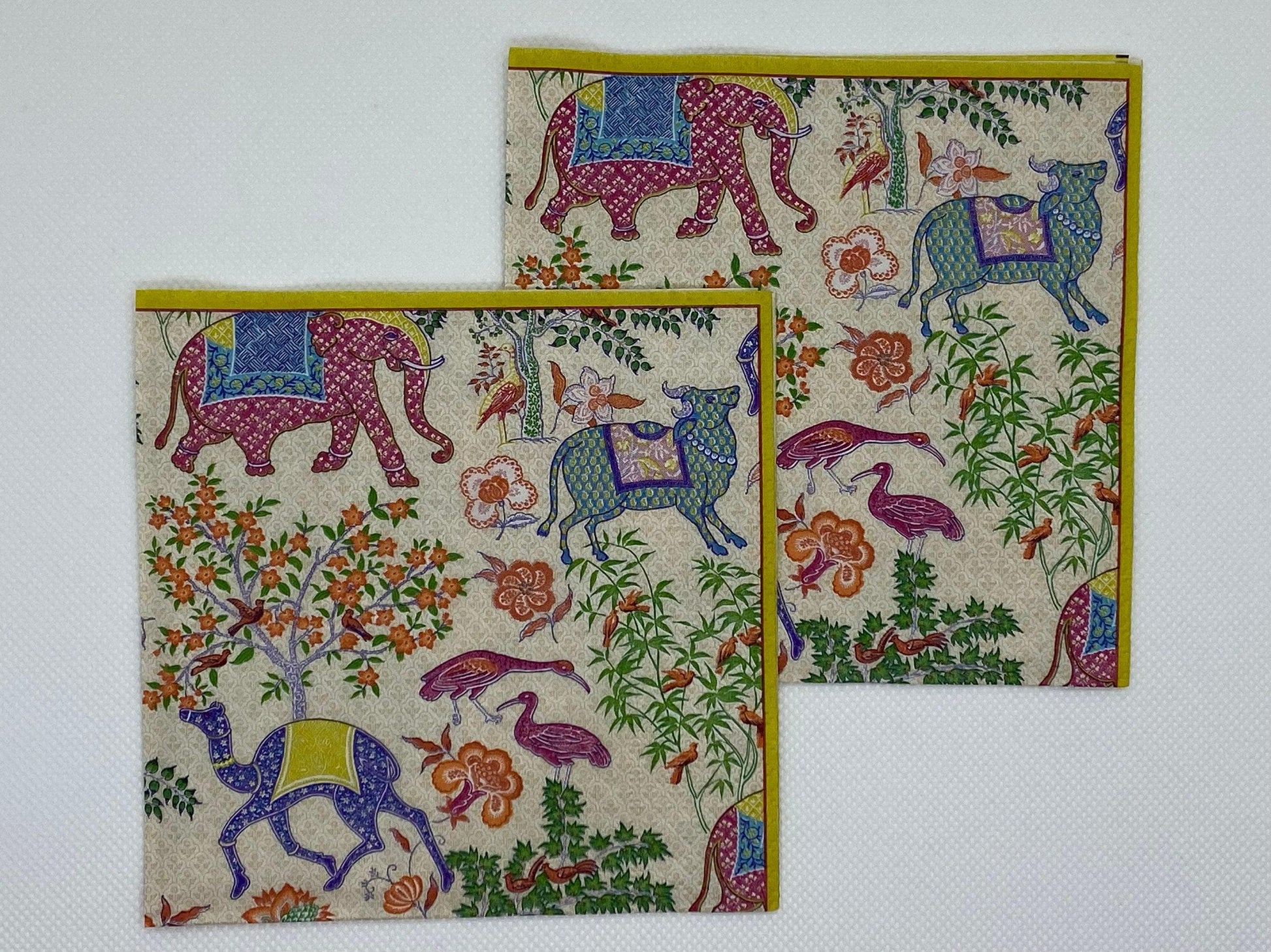 Floral Paper Napkins: Decoupage, Collage, Art Journal - 14 Pack (etsy image id: 7808567377)